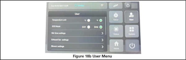 User Menu
