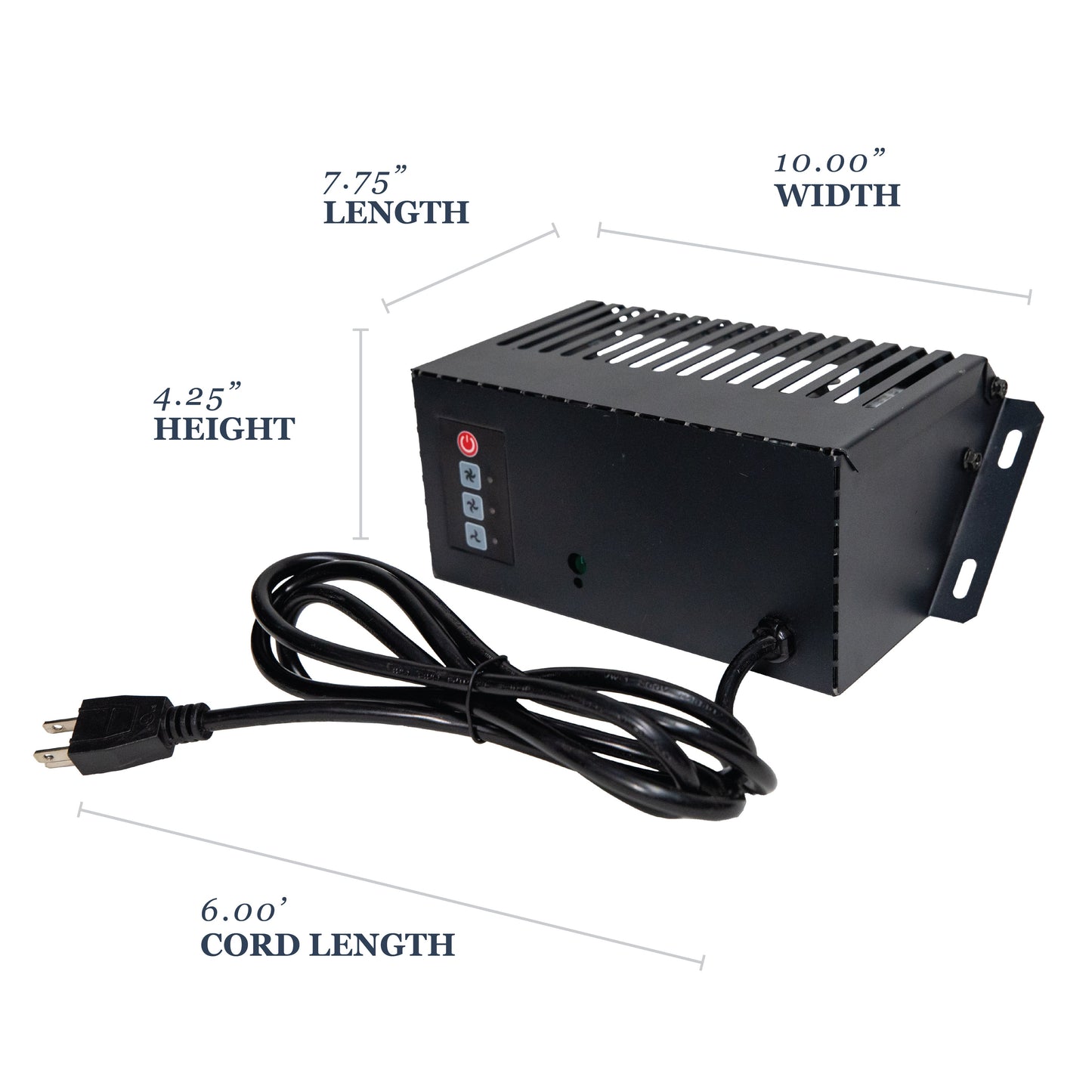 SMART WOOD STOVE BLOWER FAN KIT